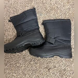 Northside Black Kids Snow Boots